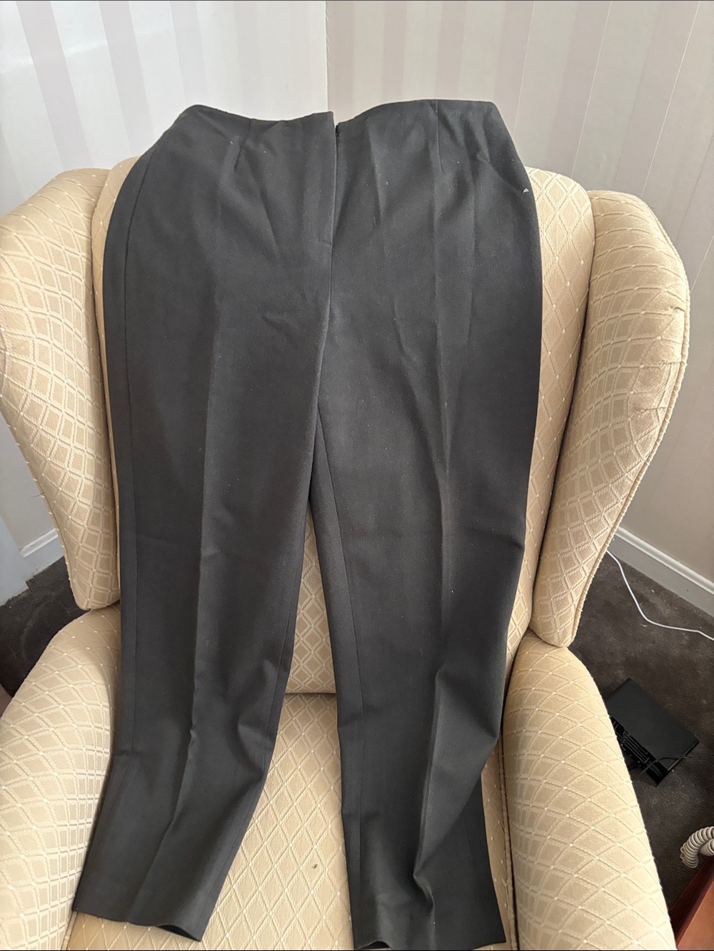 Talbots Petite Stretch pants Charcoal Gray